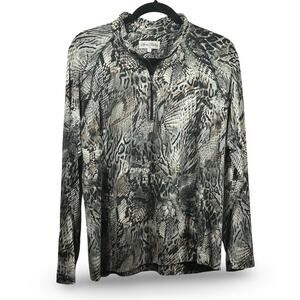 Sport Haley Quarter Zip Performance Mock Neck Women's Size Large Golf Pickleball